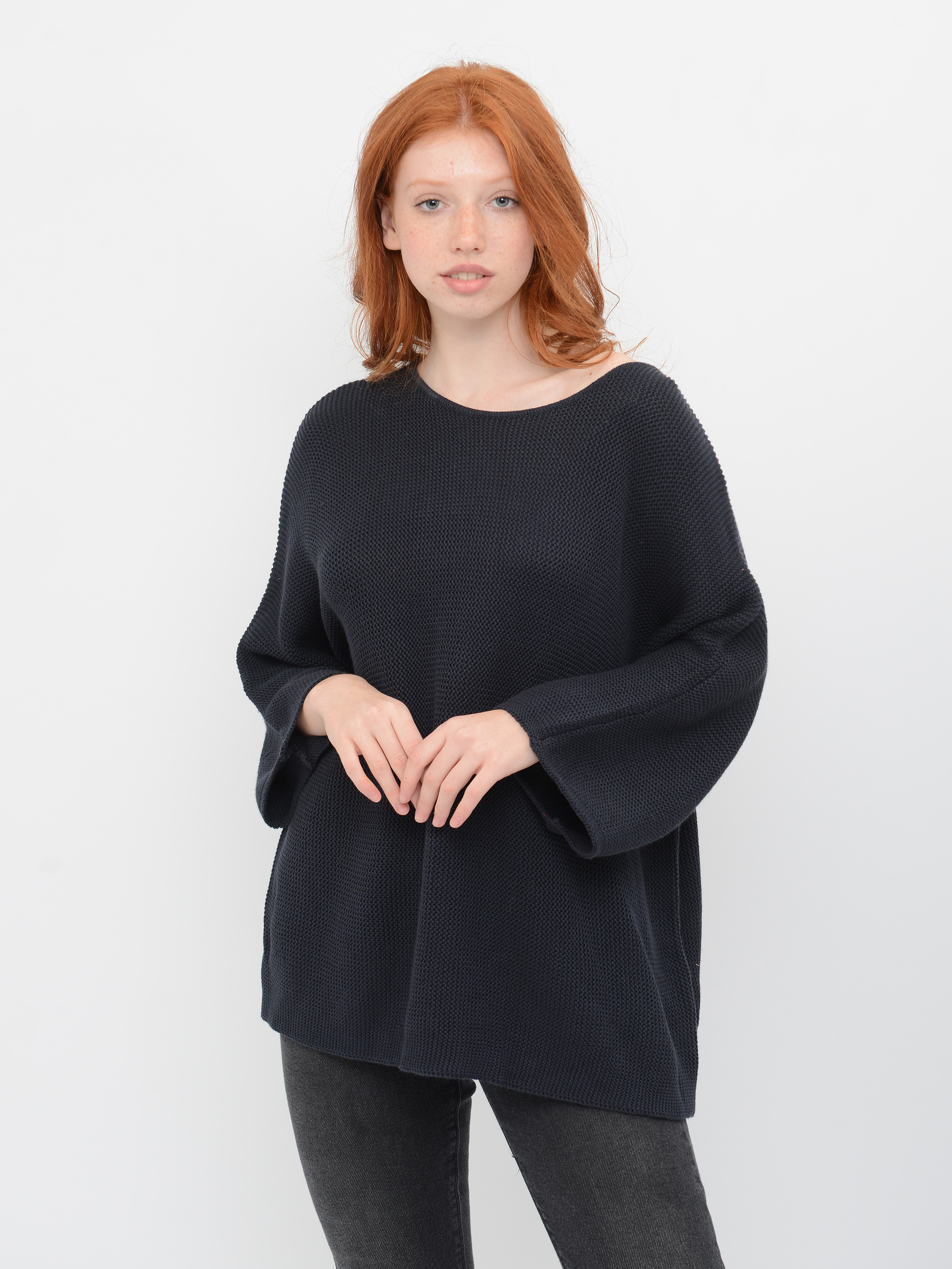 

Джемпер H&M 72442677 L Темно-синий