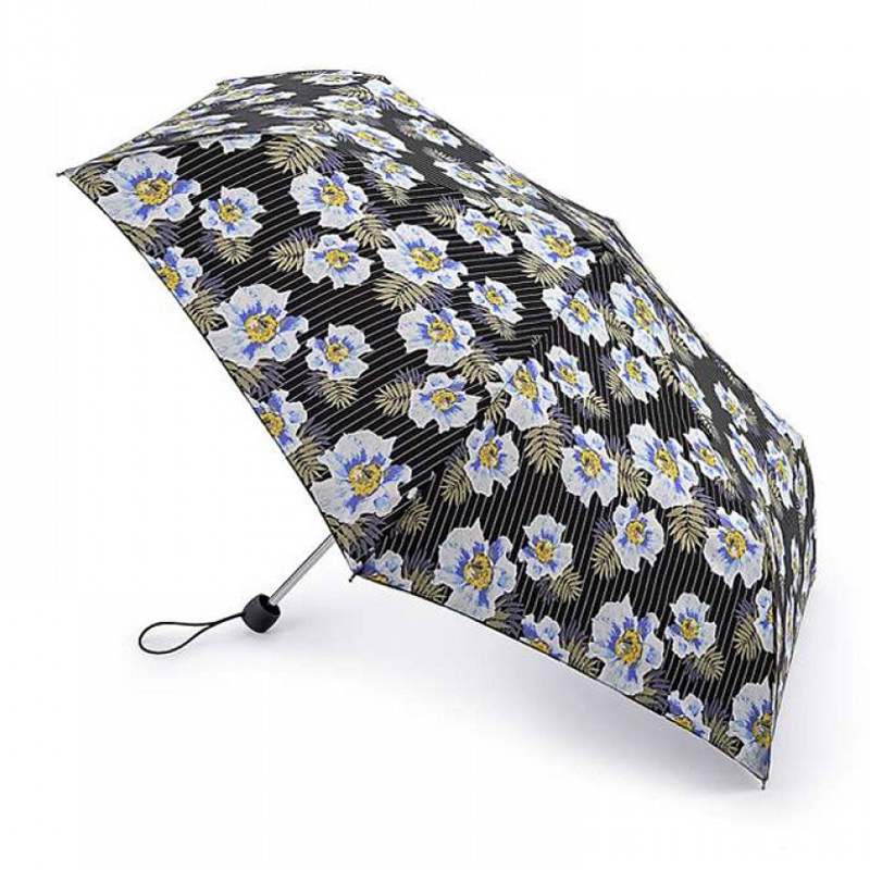 

Парасоля Жіноча Fulton Superslim-2 Pinstripe Flower L553