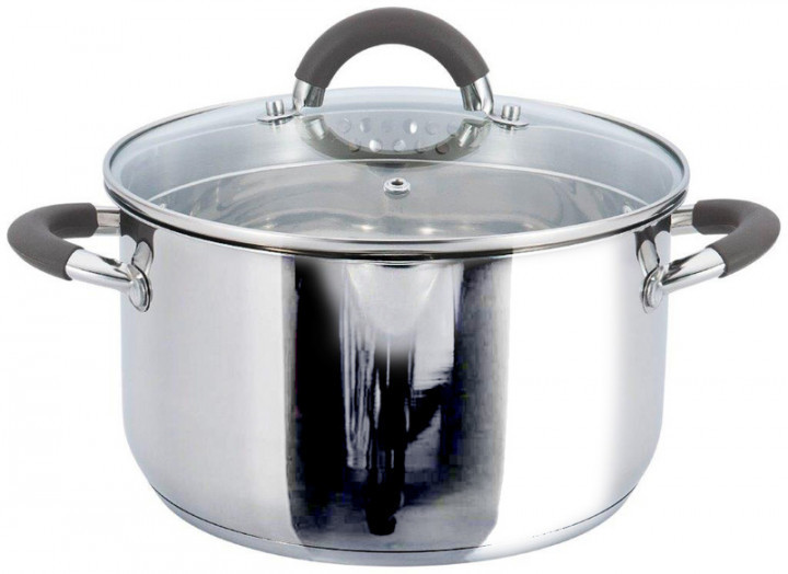 

Кастрюля со стеклянной крышкой Gusto Practico 4.7 л (GT-1102-22-mg)