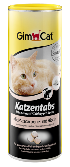 

Gimpet Katzentabs с маскарпоне и биотином 710тб