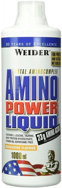 

Аминокислота Weider Amino Power Liquid 1000 мл Мандарин (995566)