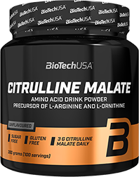 

Аминокислота Biotech Citrulline Malate Powder 300 г (709445)