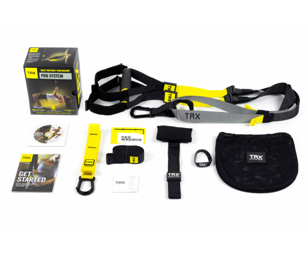 

Петли TRX Pro Pack 4 подвесные тренировочные для функционального тренинга (ручки обрезиненные) (32464)