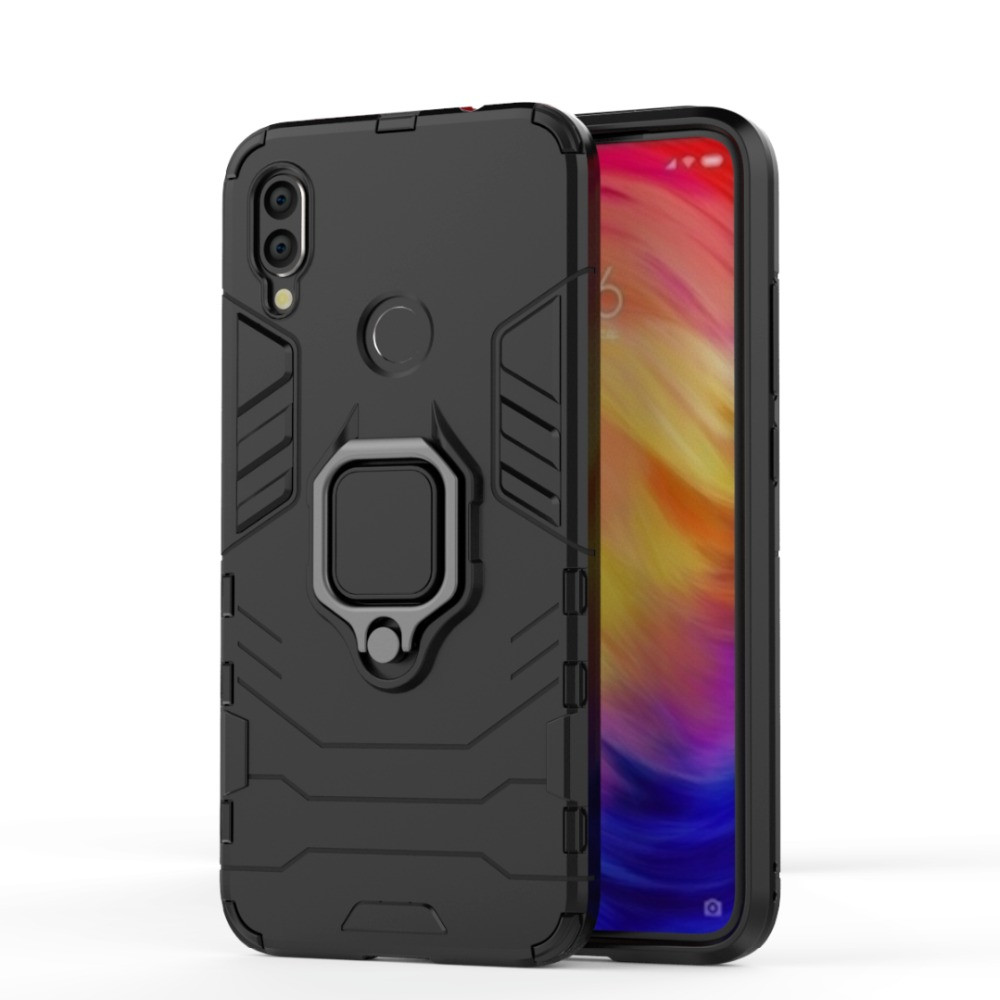 Чехол Iron Ring для Xiaomi Redmi Note 7 / Note 7 Pro бронированный бампер  Броня Black – фото, отзывы, характеристики в интернет-магазине ROZETKA от  продавца: YourCase | Купить в Украине: Киеве, Харькове,