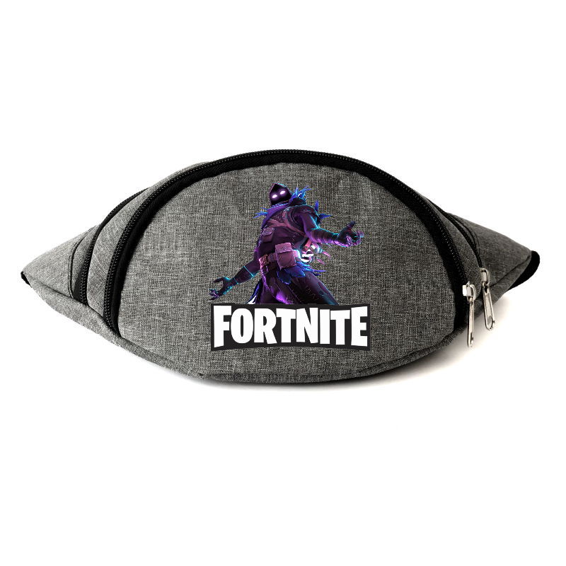 

Сумка Бананка Фортнайт на пояс Cappuccino Toys Fortnite Ледяной ворон серая