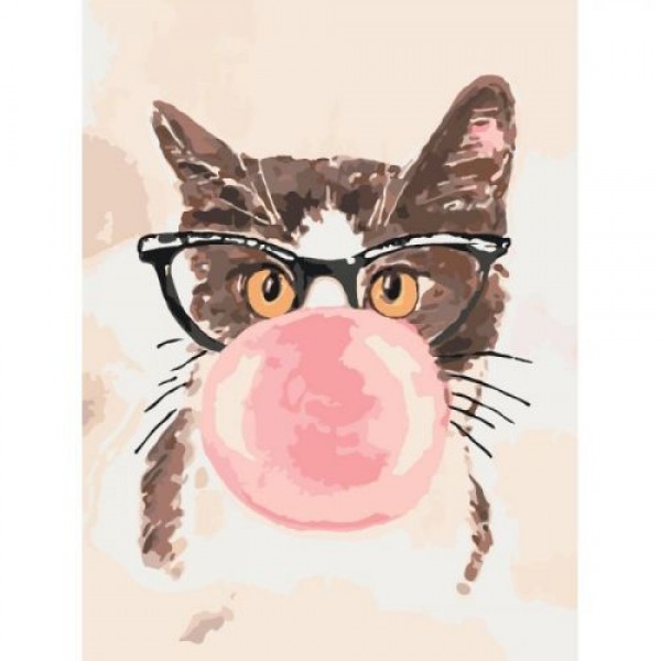 

Картина по номерам "Bubble Gum" ★★★ КНО4050