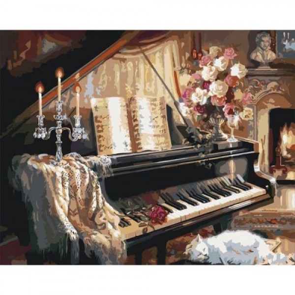 

Картина по номерам "Вечерняя мелодия" КНО2506