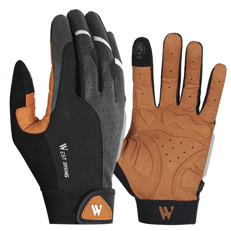 

Перчатки для велоспорта фитнеса West Biking 0211197 L Brown