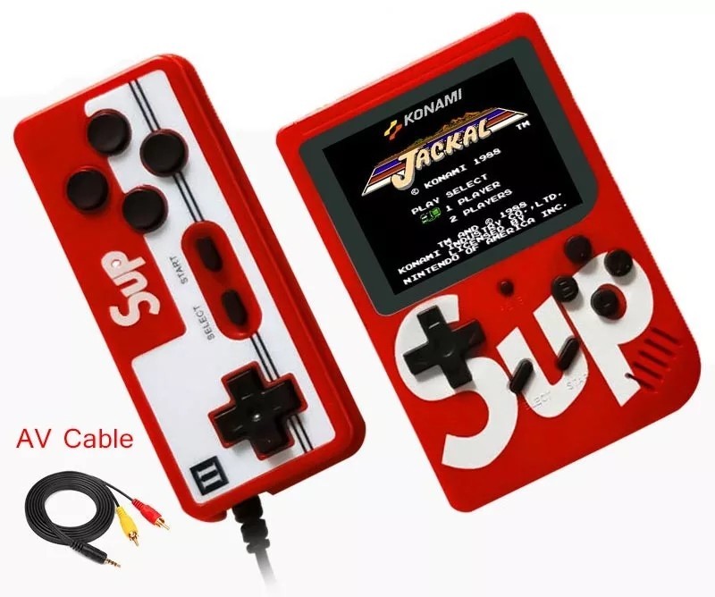 

Ретро игровая приставка (Игровая консоль) Game Box sup 400 игр в 1 + джойстик Red