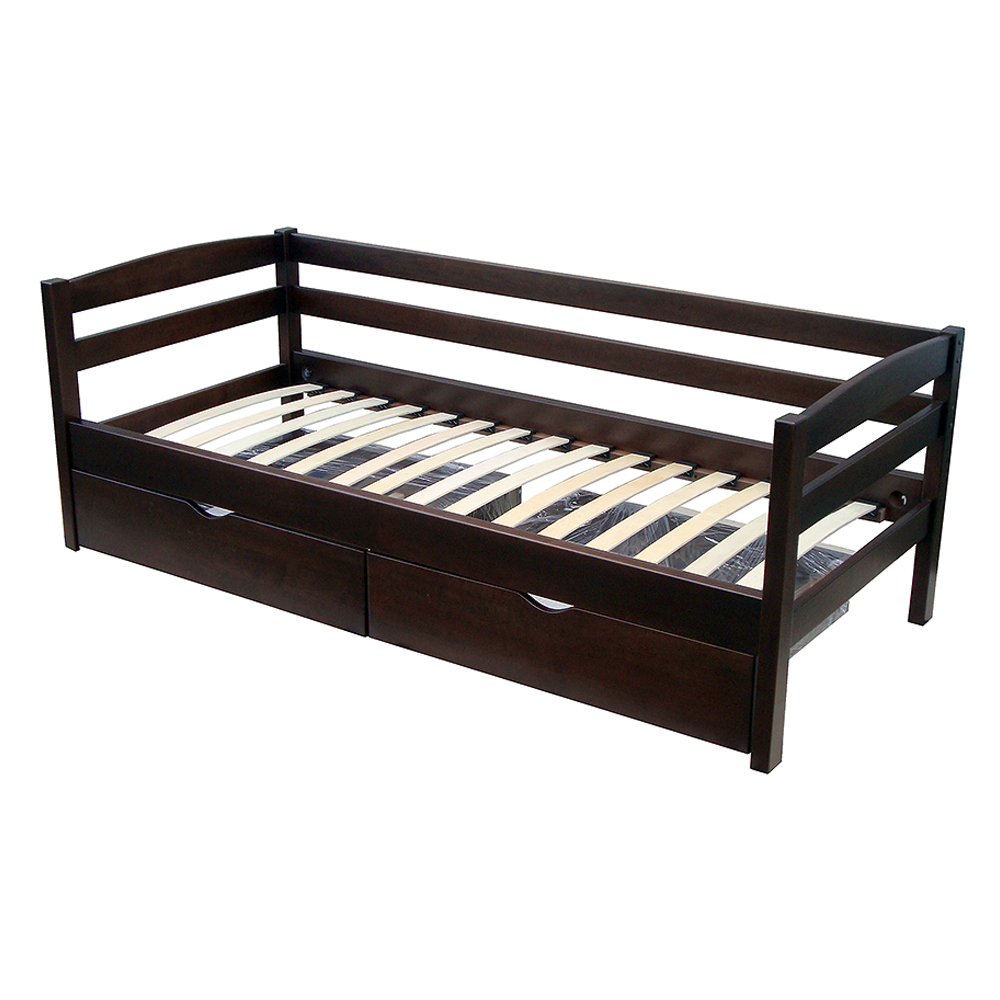 

Кровать HouseWood ОСЕНЬ 80х190см (тёмный орех) HW-00315