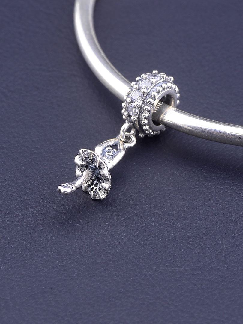 

Шарм Балерина Pandora Style Фианит Серебро(925) 077245