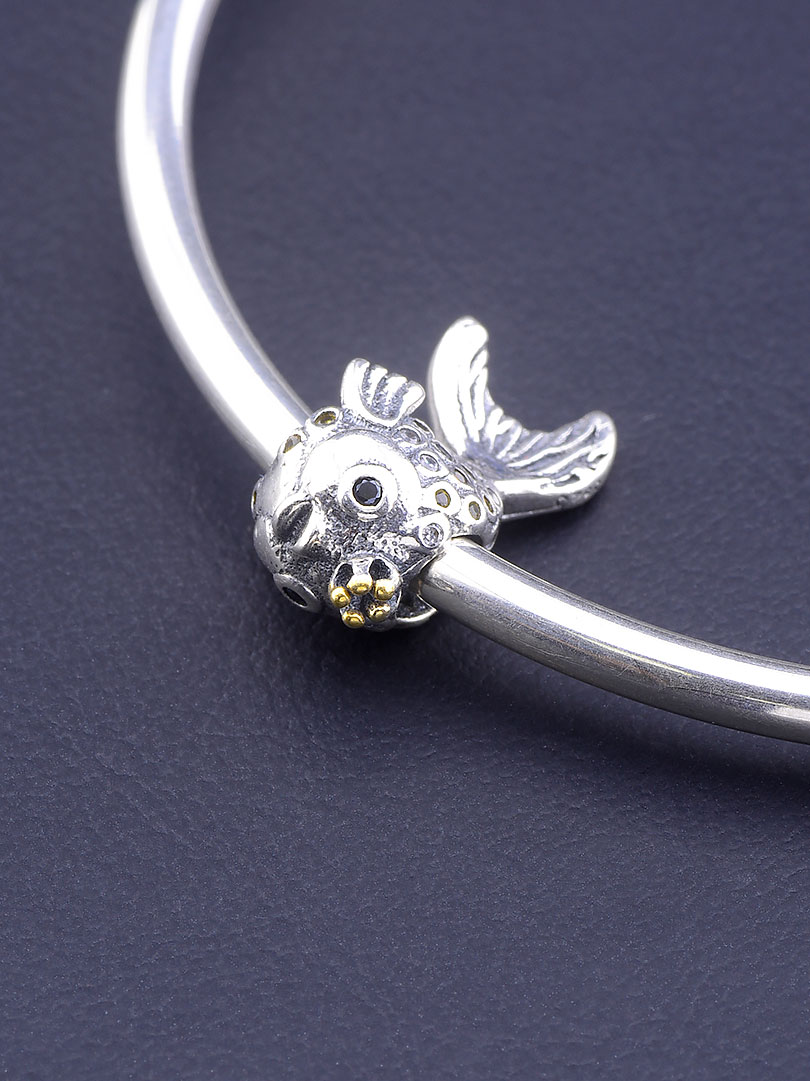 

Шарм Рыбка Pandora Style Фианит Серебро(925) 077326