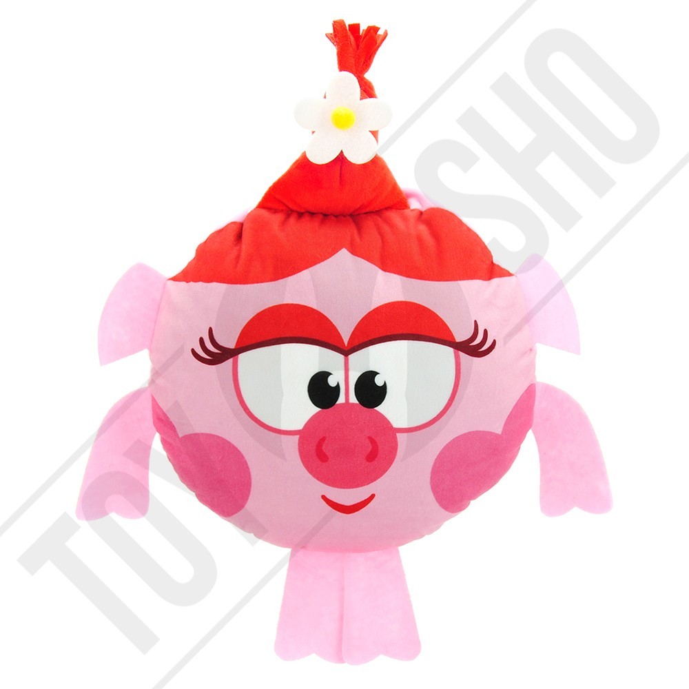 

М'яка Іграшка KinderToys Подушка Смішарик Нюша 28 см