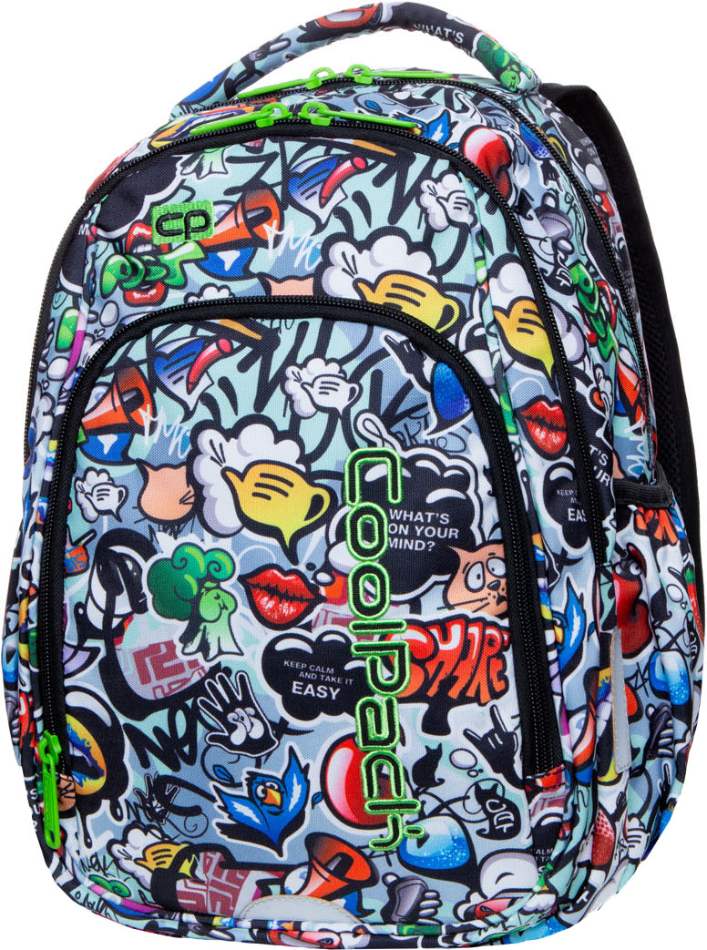 

Рюкзак CoolPack Strike S 39 х 26 х 12 см 19 л Graffiti (A17201)