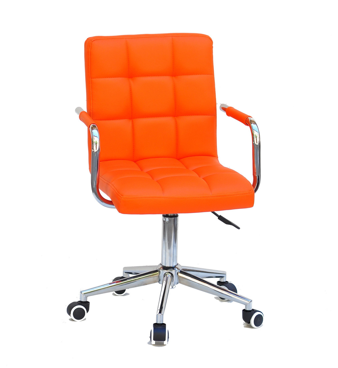 

Стілець Onder Mebli Augusto-Arm Modern Office еко шкіра, помаранчевий 1012