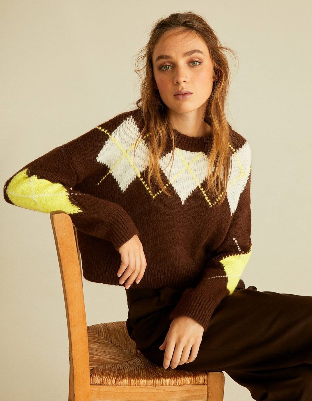

Джемпер Stradivarius 05177266401 L Принт