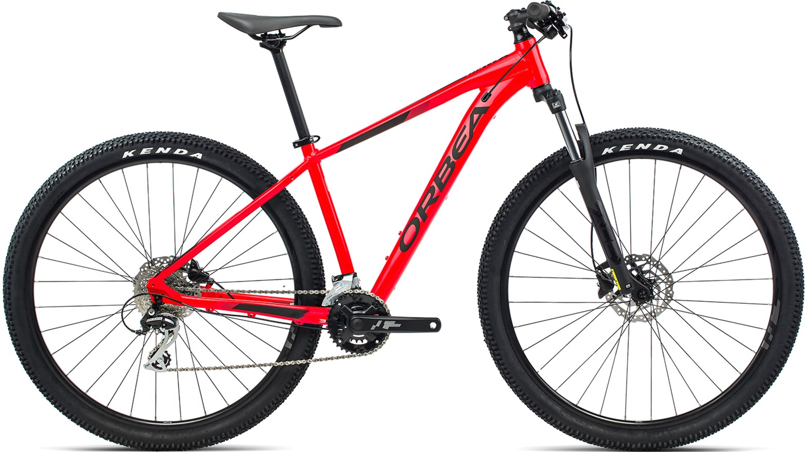 Акція на Велосипед Orbea MX50 27 S 2021 Bright Red (Gloss) / Black (Matte) (L20015NT) від Rozetka UA