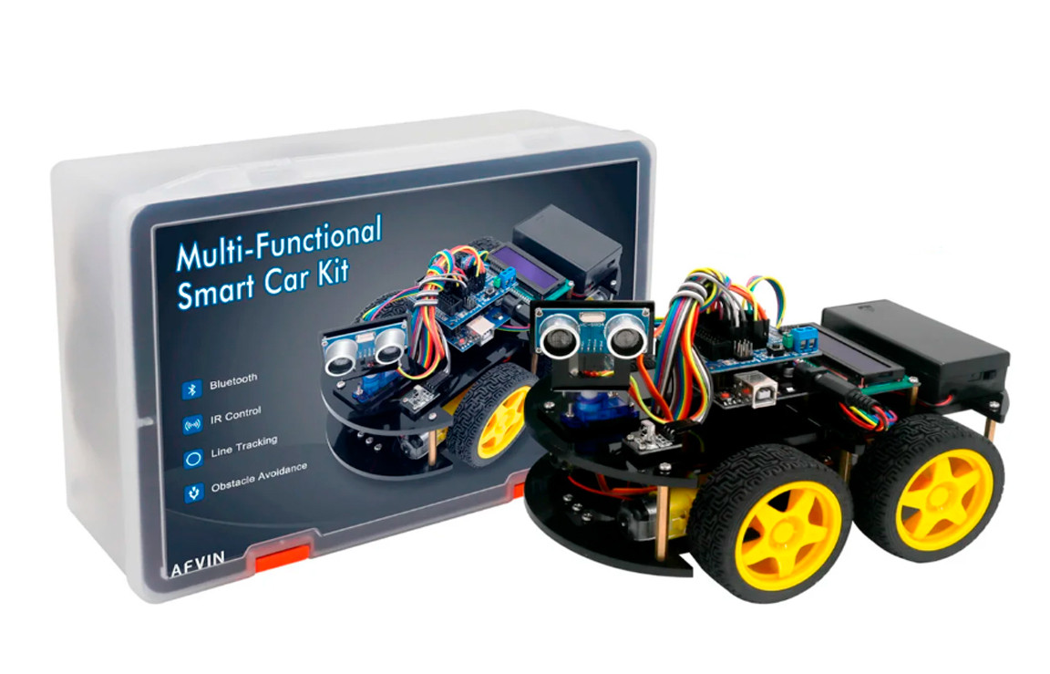 Автономный робот с авто навигацией на Arduino