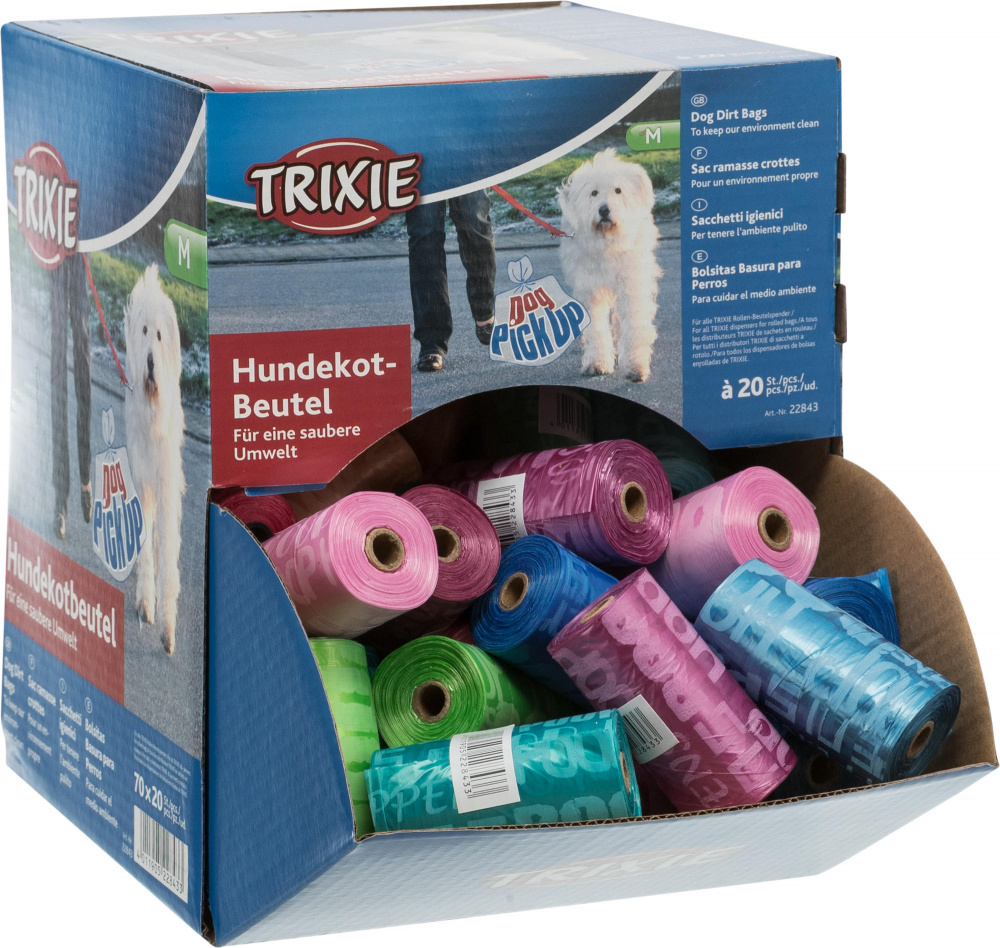 

Упаковка мусорных пакетов Trixie 70 рулонов по 20шт (TX-22843)