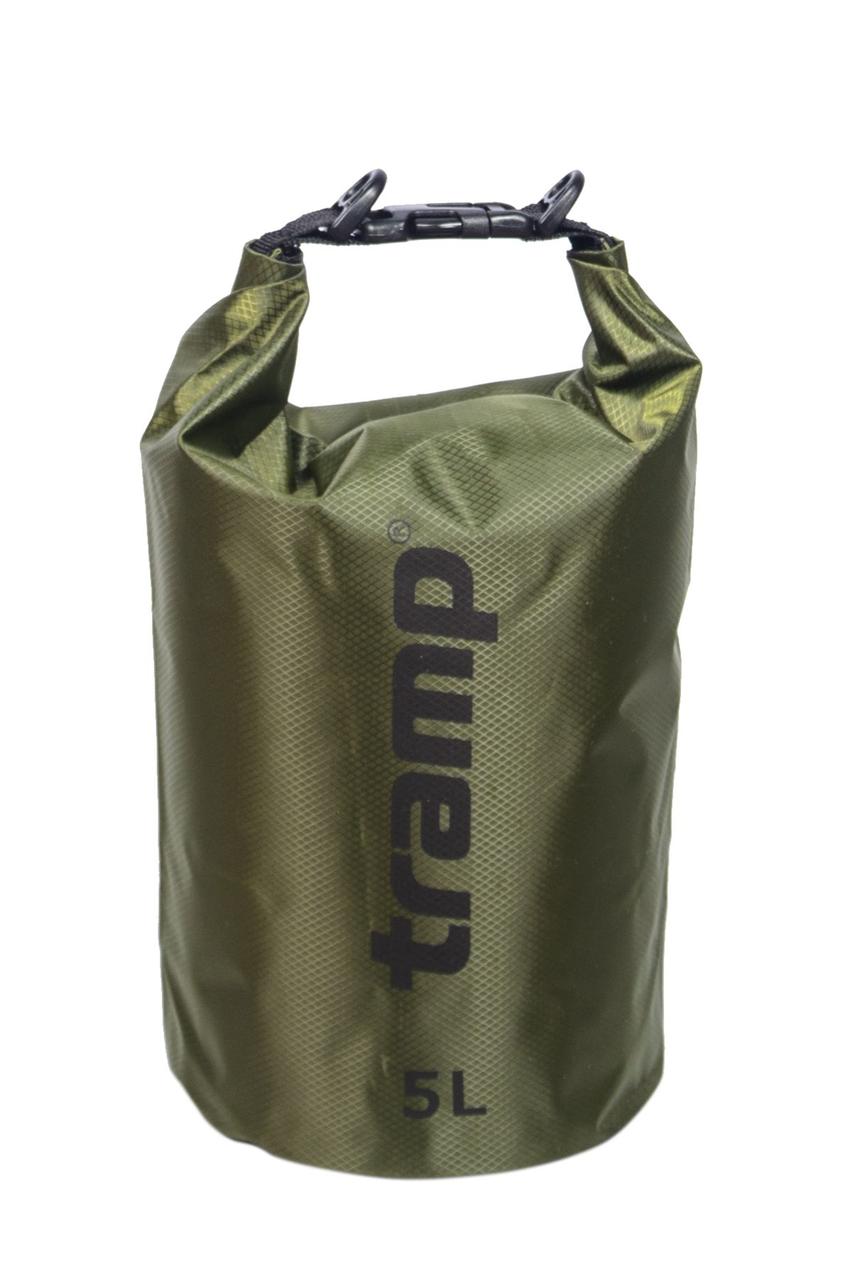 

Гермомешок 5 л Diamond Rip-Stop Pvc Tramp TRA-110 оливковый