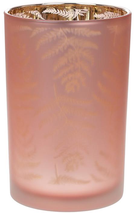 

Подсвечник стеклянный Папоротник 12х18см розовый (psg_BD-549-144)