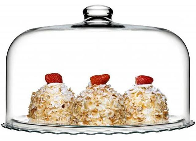 

Блюдо стеклянное Patisserie Ø37см со стеклянной крышкой-колпаком (psg_PB-96702)