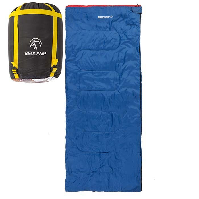 

Спальник REDCAMP 1,4кг, 190*84cm, 300гр/м2.