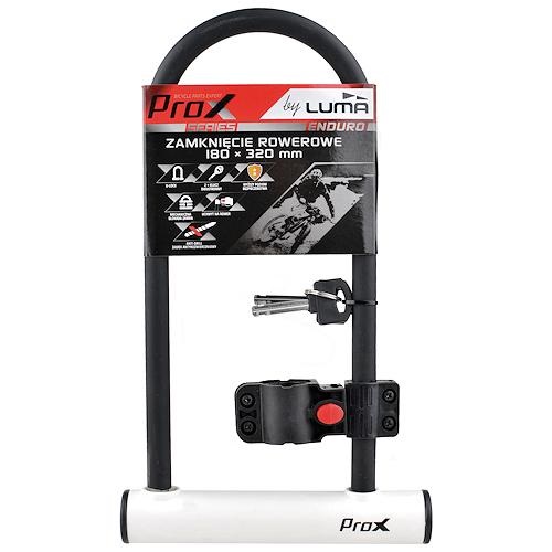

Замок ProX U-LOCK 180x320 мм, под ключ, черный / белый (A-Z-0240)