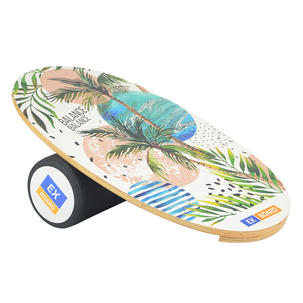 

Балансборд Ex-board Classic Palm черный валик 16 см литой (ex19)