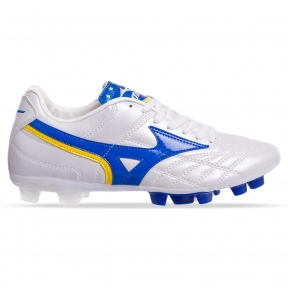 

Бутсы футбольная обувь MIZUNO OB-0836-BKR р-р45 Белый-синий