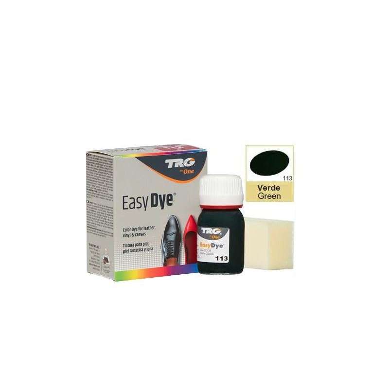 

Краска для кожи зеленая 113 TRG Easy Dye, 25 мл