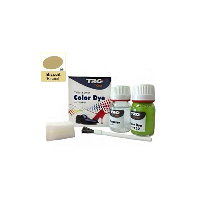 

Глянцевая темно-бежевая краска для кожи и обуви Trg Color Dye Double