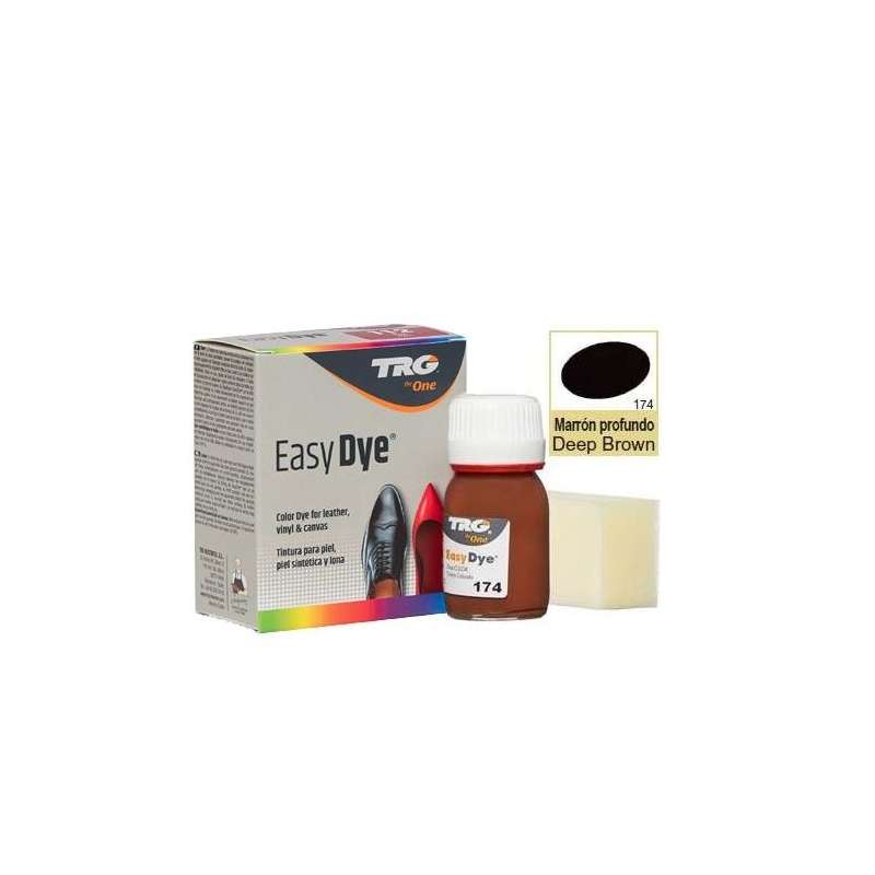 

Краска для кожи темно коричневая 174 TRG Easy Dye, 25 мл