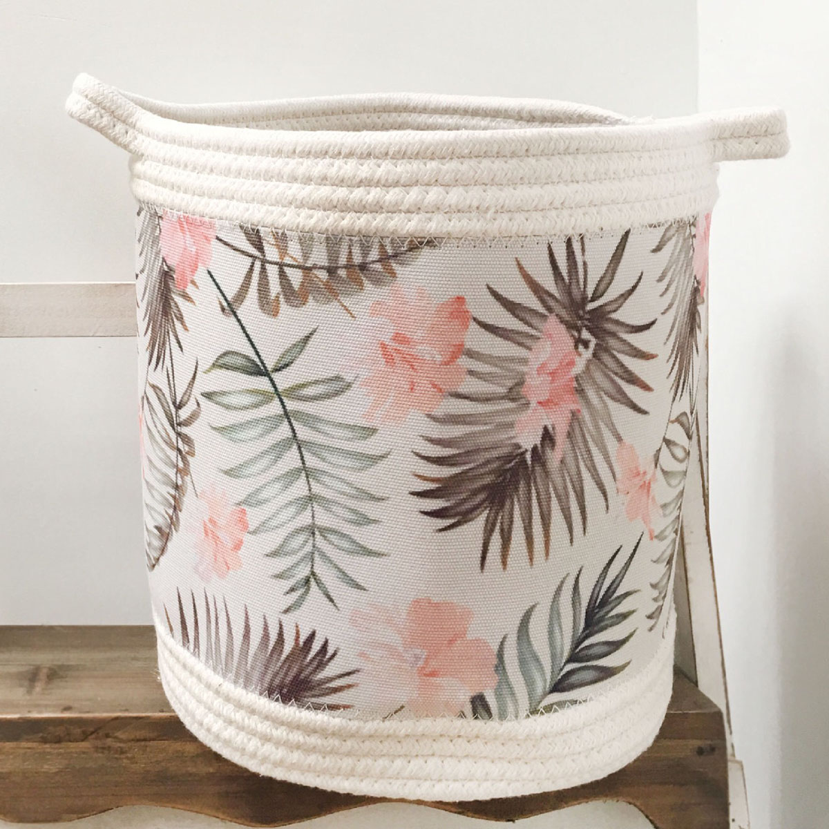 

Корзина для игрушек, белья, хранения Leaf Berni Home Белый (49130)