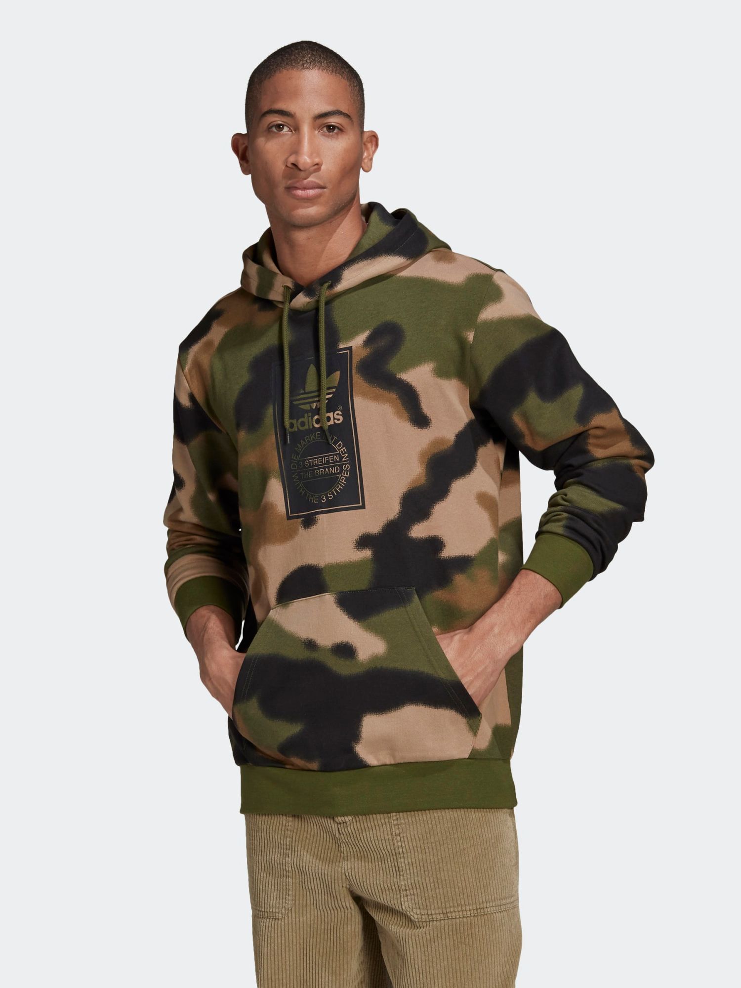 

Худи Adidas Camo Aop Hoodie GN1879 S Wilpin/Multco/Black