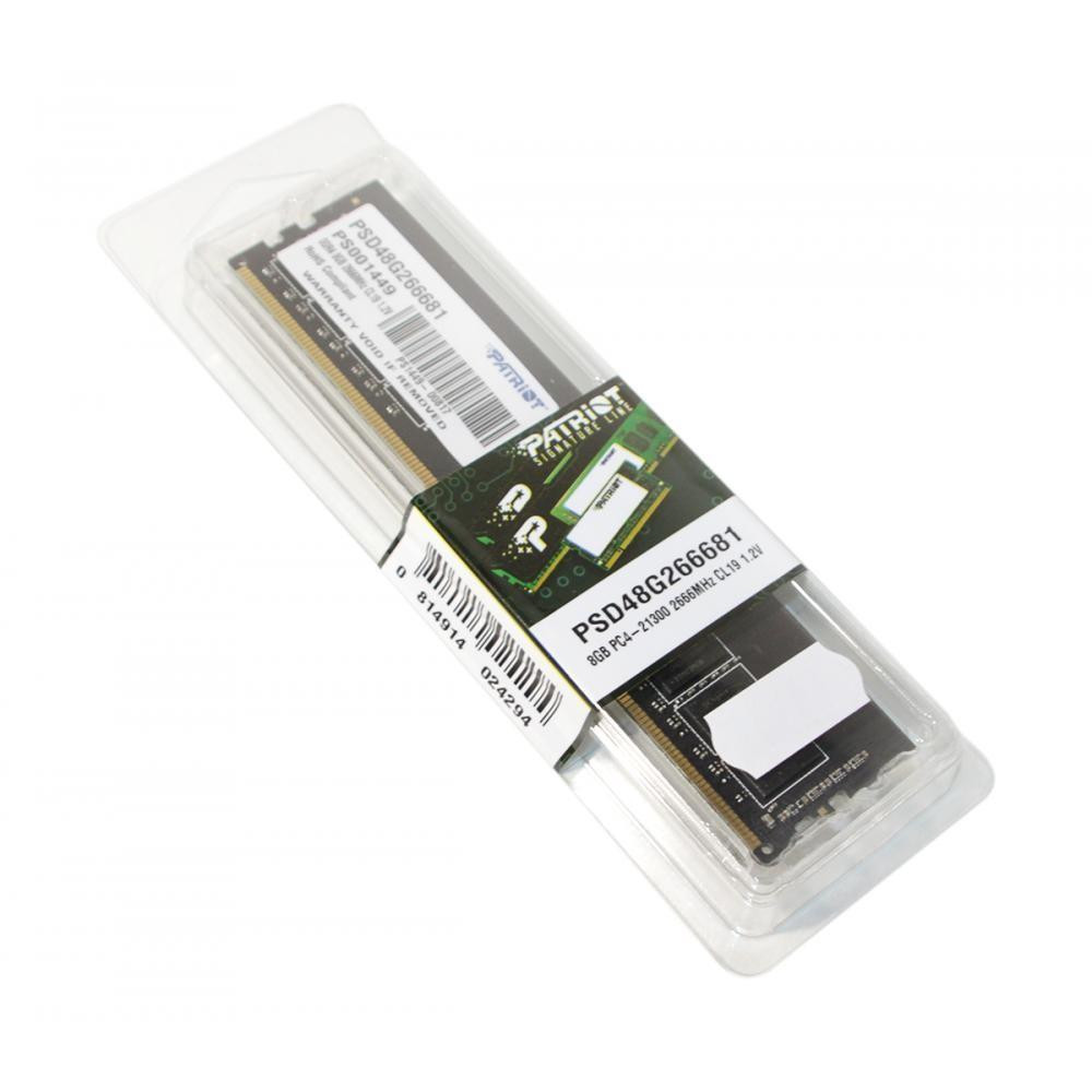

Оперативна пам'ять для ПК Patriot DDR4 2666 8GB (PSD48G266681)