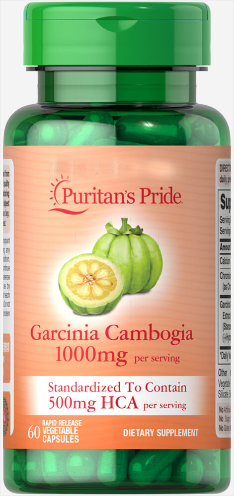 

Специальный продукт Puritan's Pride Garcinia Cambogia 1000mg 60 капсул (4384301568)