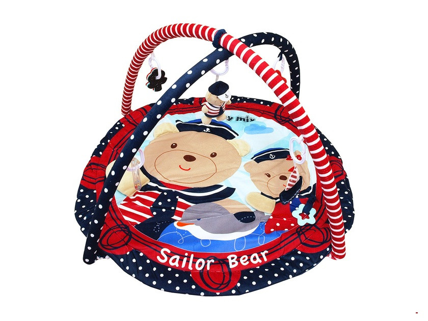 

Коврик развивающий Baby Mix Мишки моряки 3406C