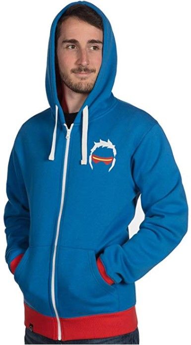 

Толстовка JINX Overwatch Zip Up Hoodie - Ultimate Soldier 76, S