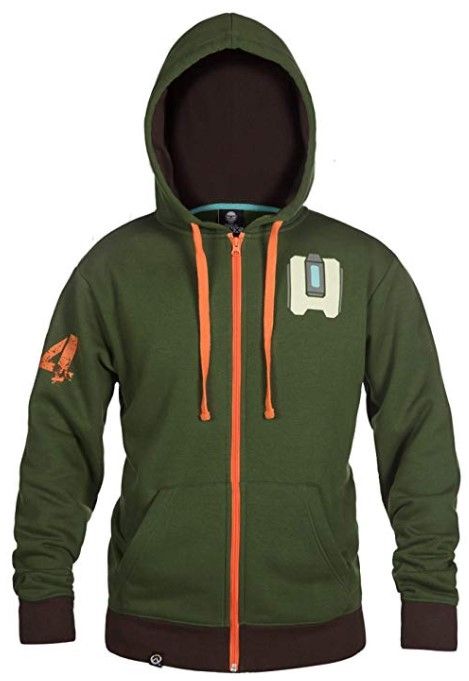 

Толстовка JINX Overwatch Zip Up Hoodie - Ultimate Bastion Green, L