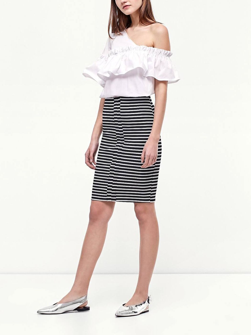 

Юбка Stradivarius 01304237004 S Принт