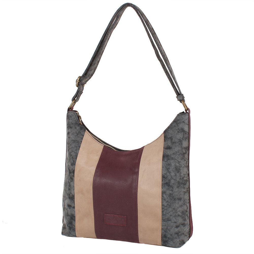 

Женская сумка (LK10187-grey-beige-bordo) Laskara 31х24х11,5 см Разноцветный 000132177