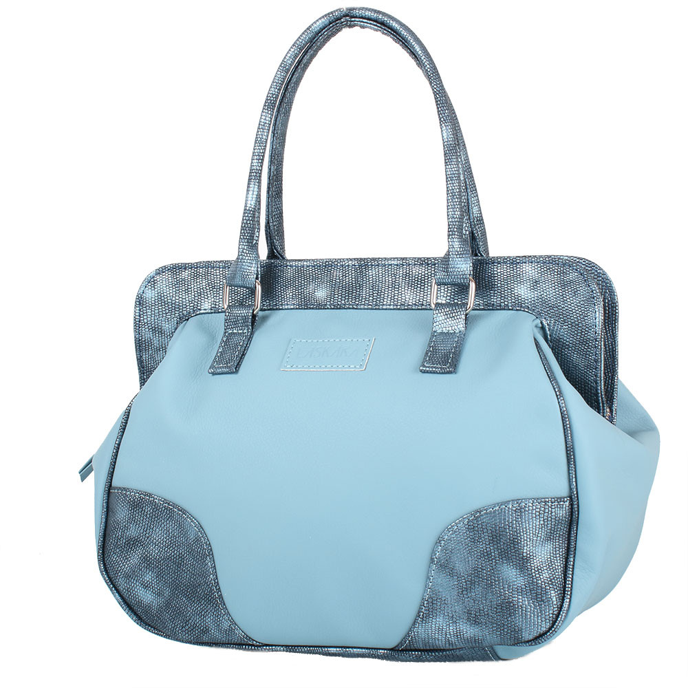 

Женская сумка (LK-10246-sky-blue) Laskara 30х26х17 см Голубой 000133142