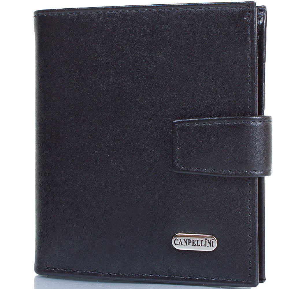 

Мужской кожаный кошелек (SHI1109-1) Canpellini 10х11х2,6 см Черный 000133664