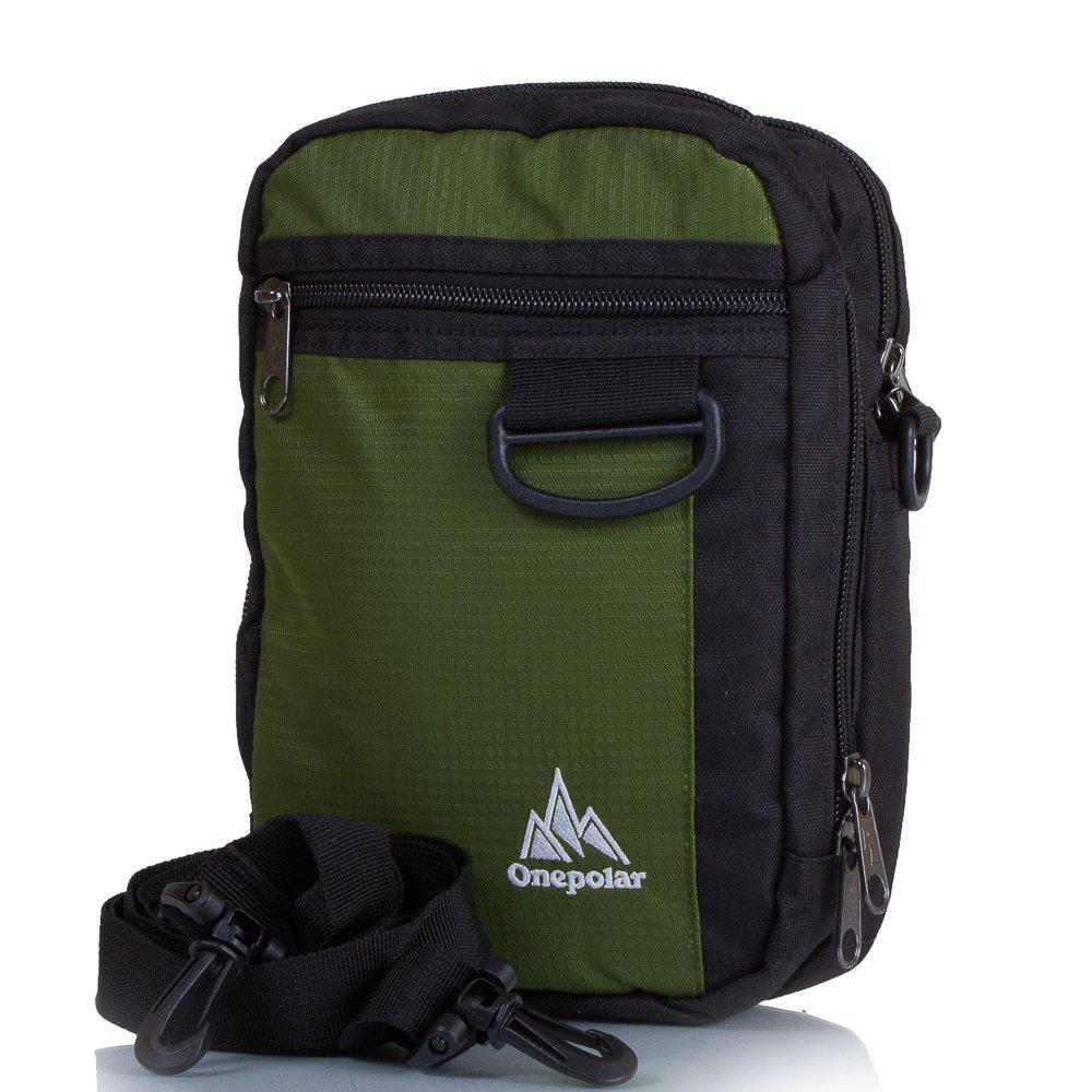 

Мужская спортивная сумка (W3023-green) Onepolar 16х23х6,5 см Зеленый 000133394