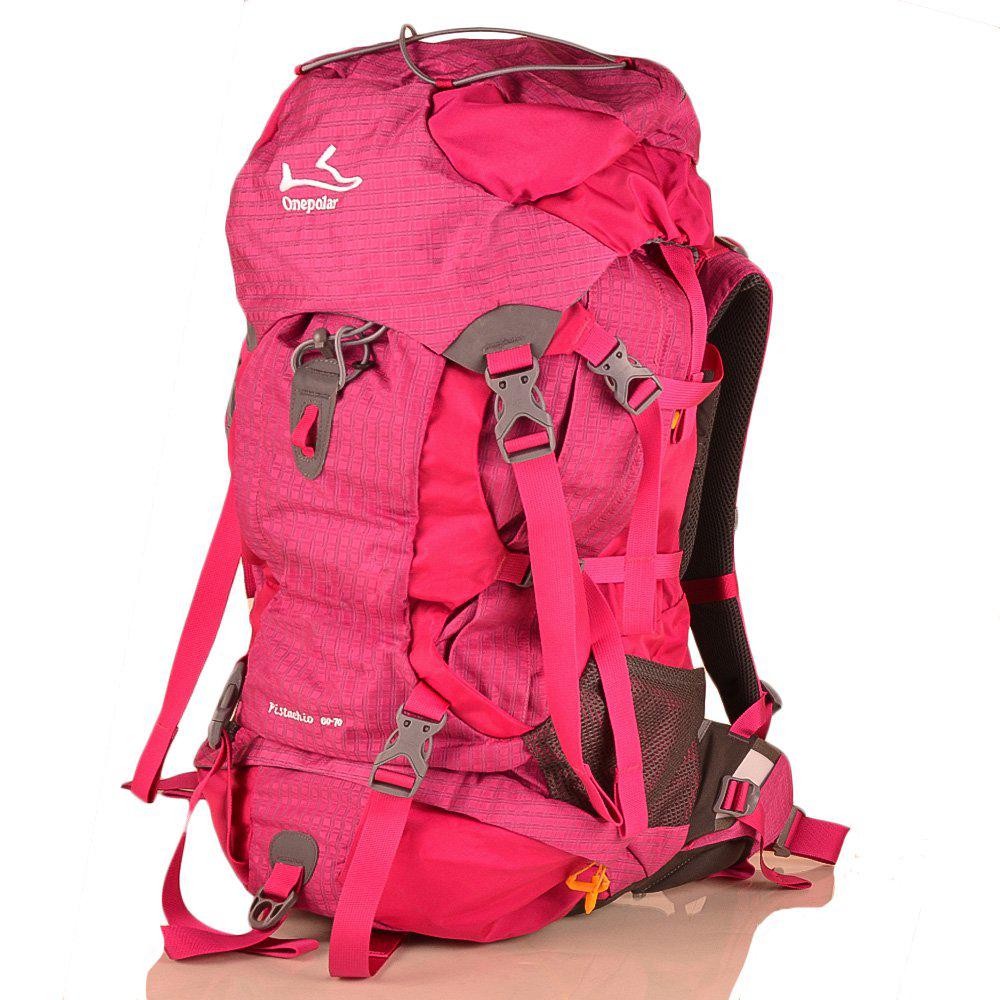 

Женский туристический рюкзак (W1632-pink) Onepolar 25х62х28 см Розовый 000132889