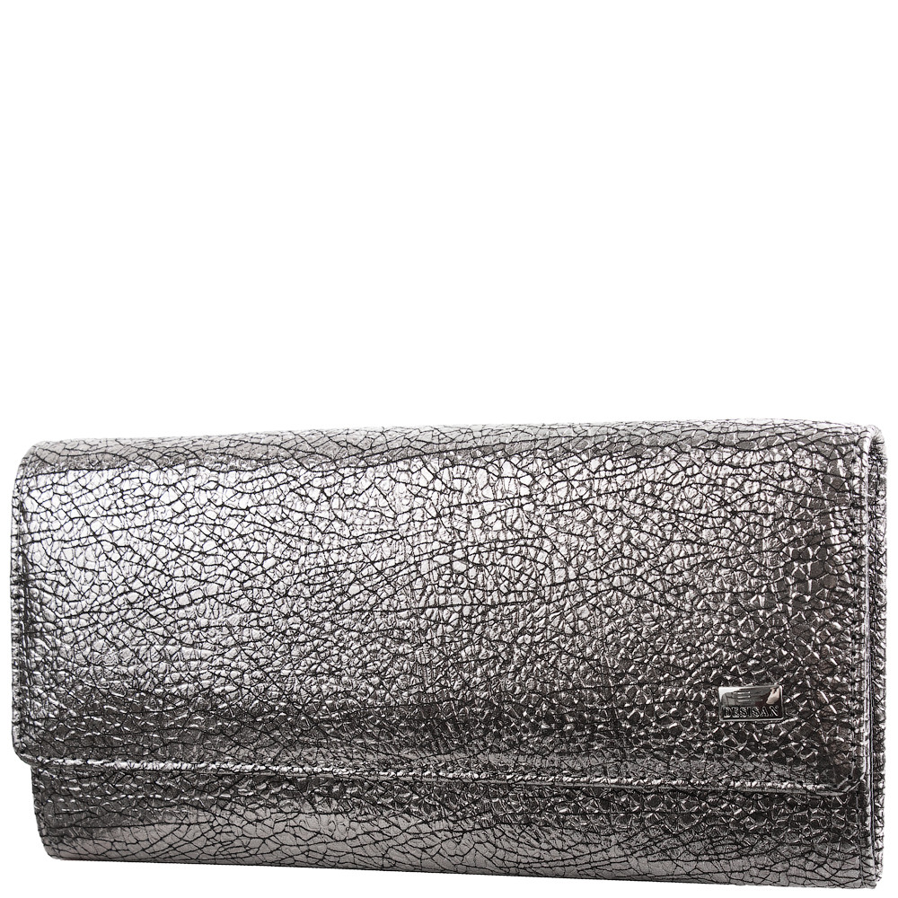 

Женский кожаный кошелек (SHI150-669) Desisan 19,2х10х3 см Серебряный 000133228