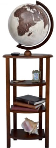 

Глобус тумбочка с полочками напольный античный (рус.) Glowala 32х32 см Разноцветный 000138491