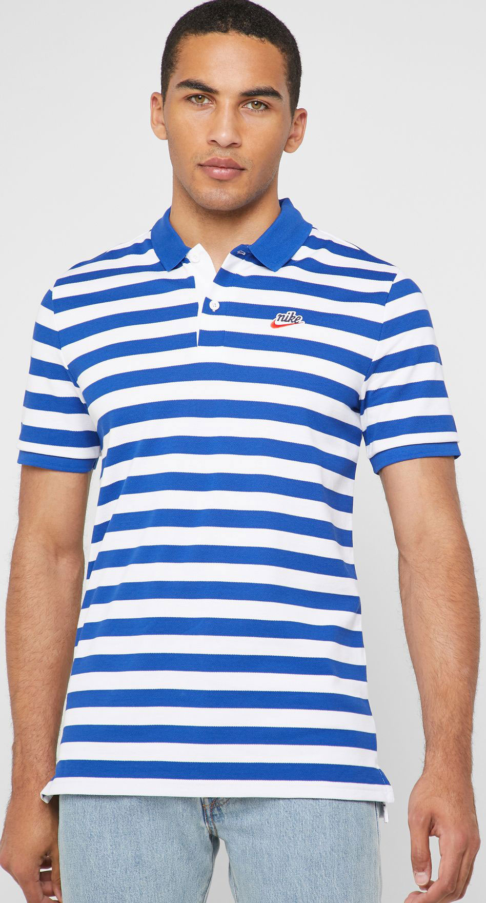 

Поло Nike M Nsw He Polo Pq Script BQ9074-438 S