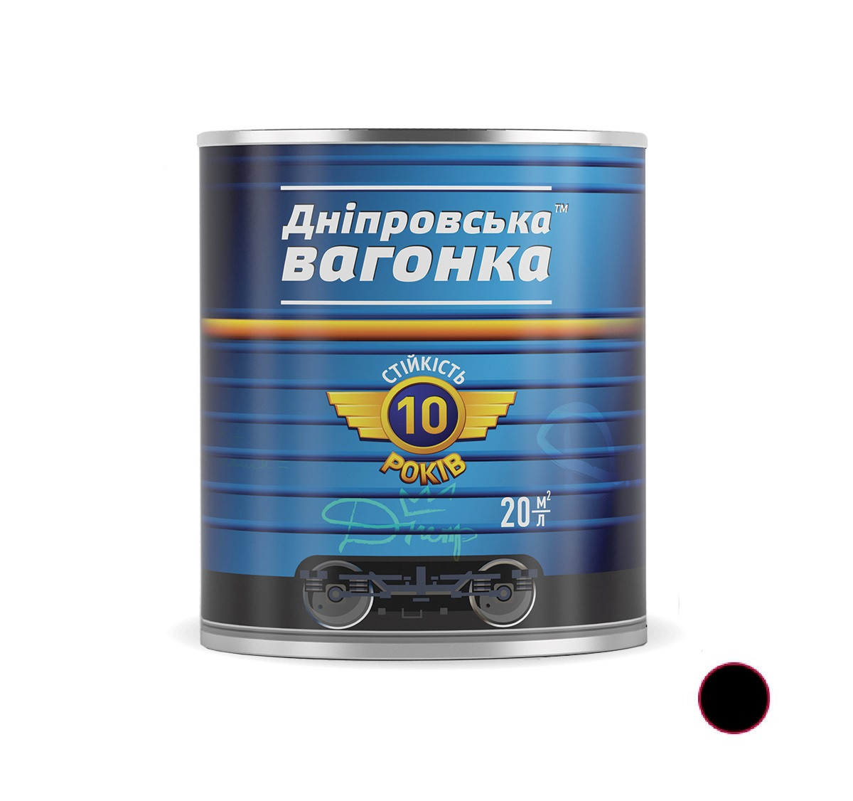 

Краска Днепровская вагонка Вагонка ПФ-133 черный 2.5л (133-17)